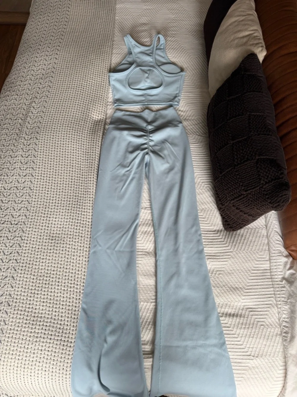 Light Blue Workout Set - Picture 2 of 5